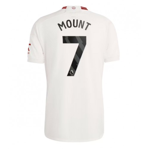 Pánský Fotbalový dres Manchester United Mason Mount #7 2023-24 Třetí Krátký Rukáv
